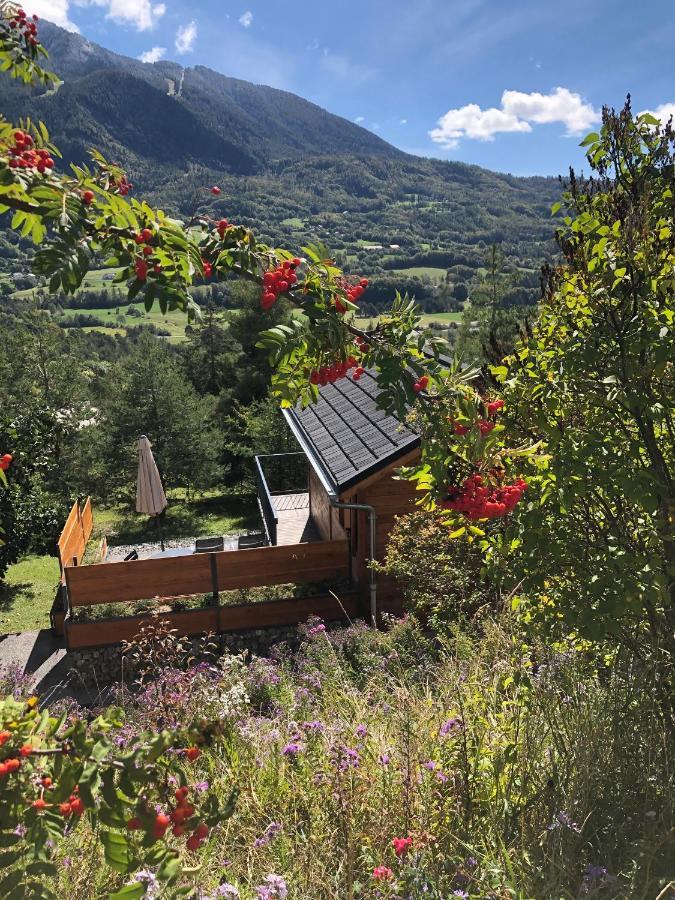Clos Shambhala-Chalet D'Hotes Saint-Jean-Saint-Nicolas Exterior photo