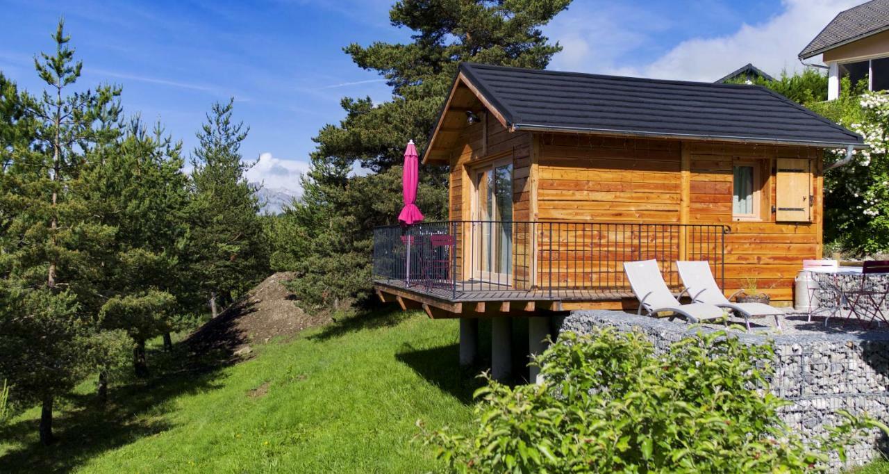 Clos Shambhala-Chalet D'Hotes Saint-Jean-Saint-Nicolas Exterior photo