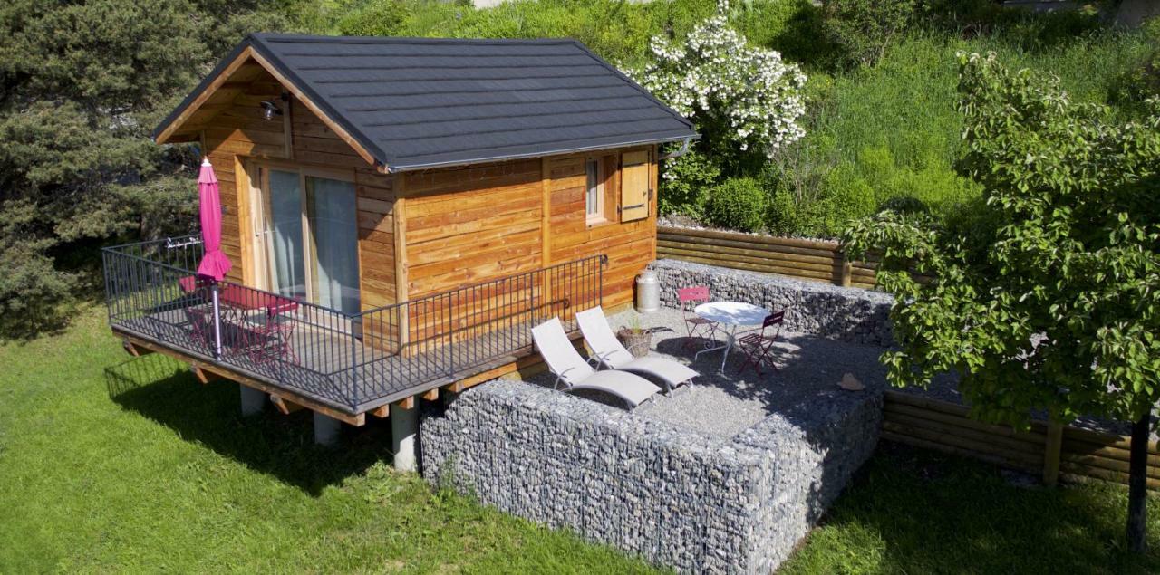 Clos Shambhala-Chalet D'Hotes Saint-Jean-Saint-Nicolas Exterior photo